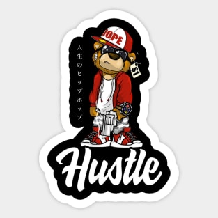 Be Hustle Hip Hop Style Only $1 Sticker